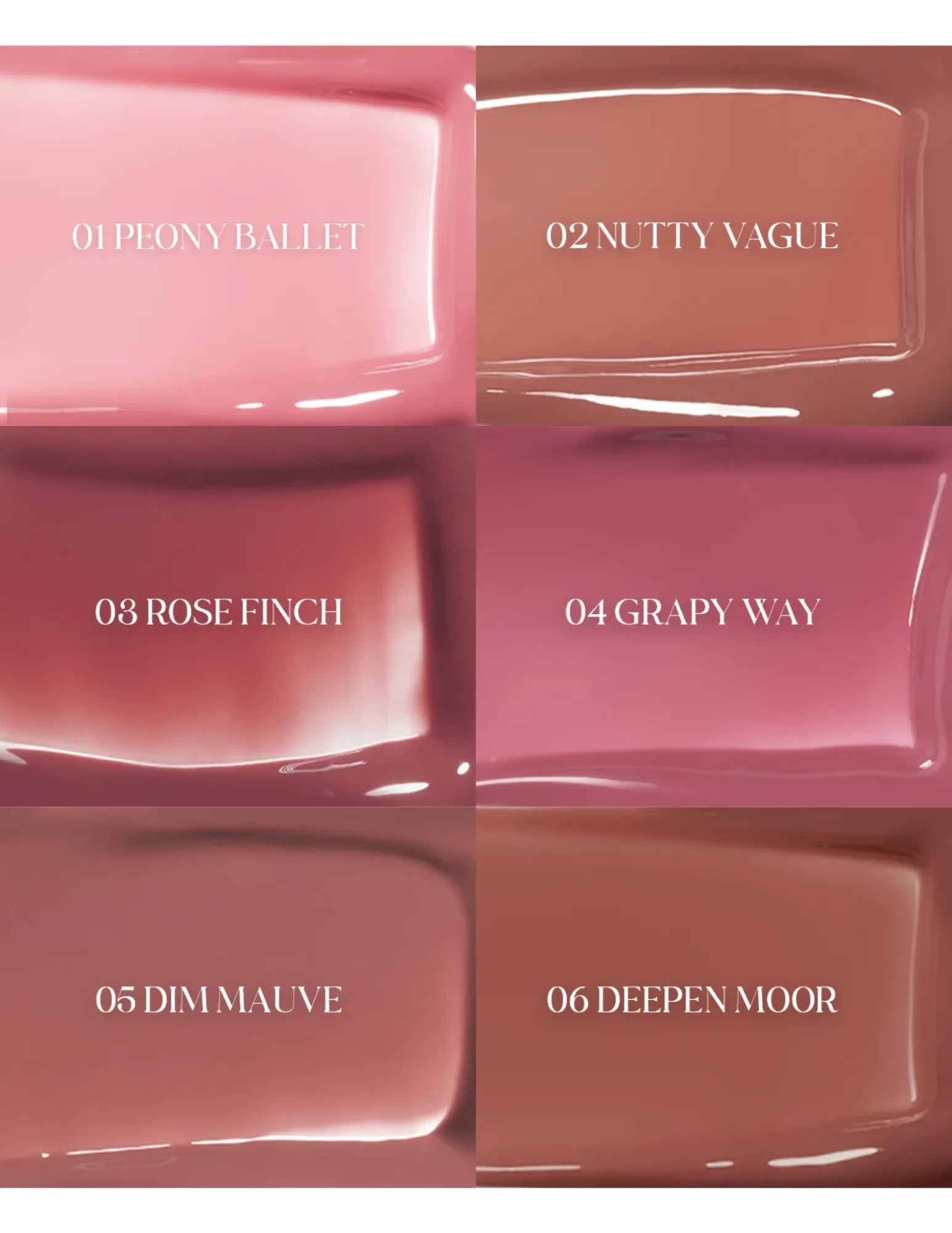 Romand Glasting Colour Gloss Original Series - Unique Bunny