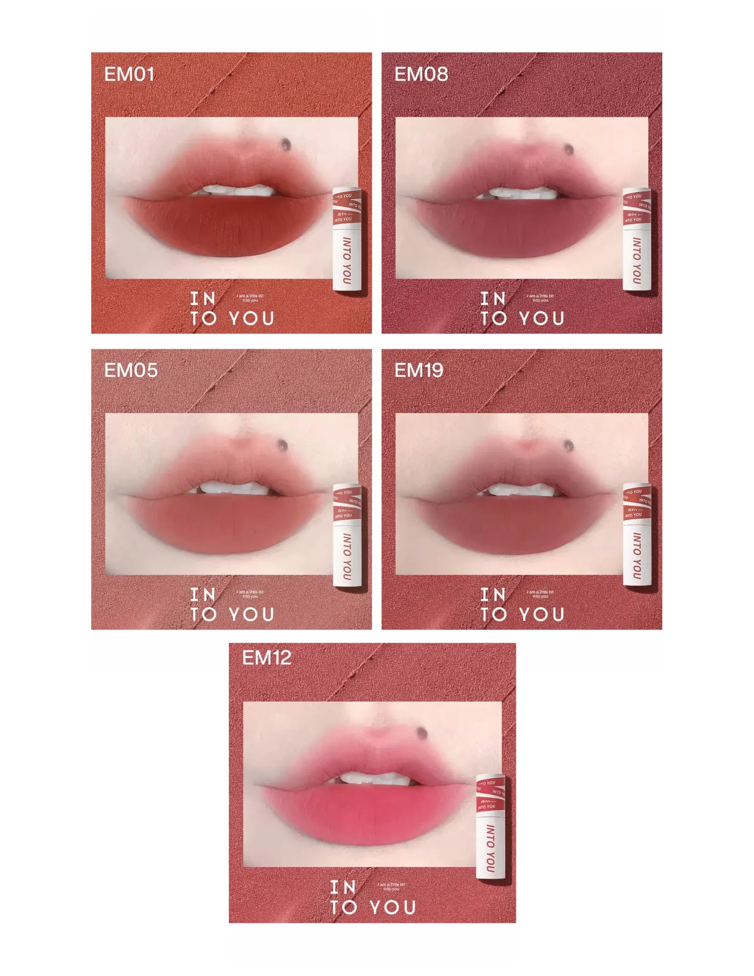 INTO YOU Mini Shero Super Matte Lip & Cheek Mud Set - Unique Bunny
