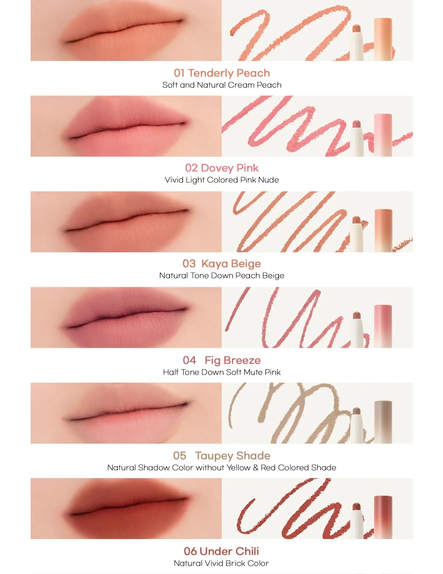  Romand Lip Mate Pencil - Unique Bunny