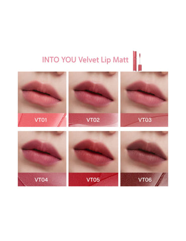 INTO YOU Velvet Lip Matt - Unique Bunny