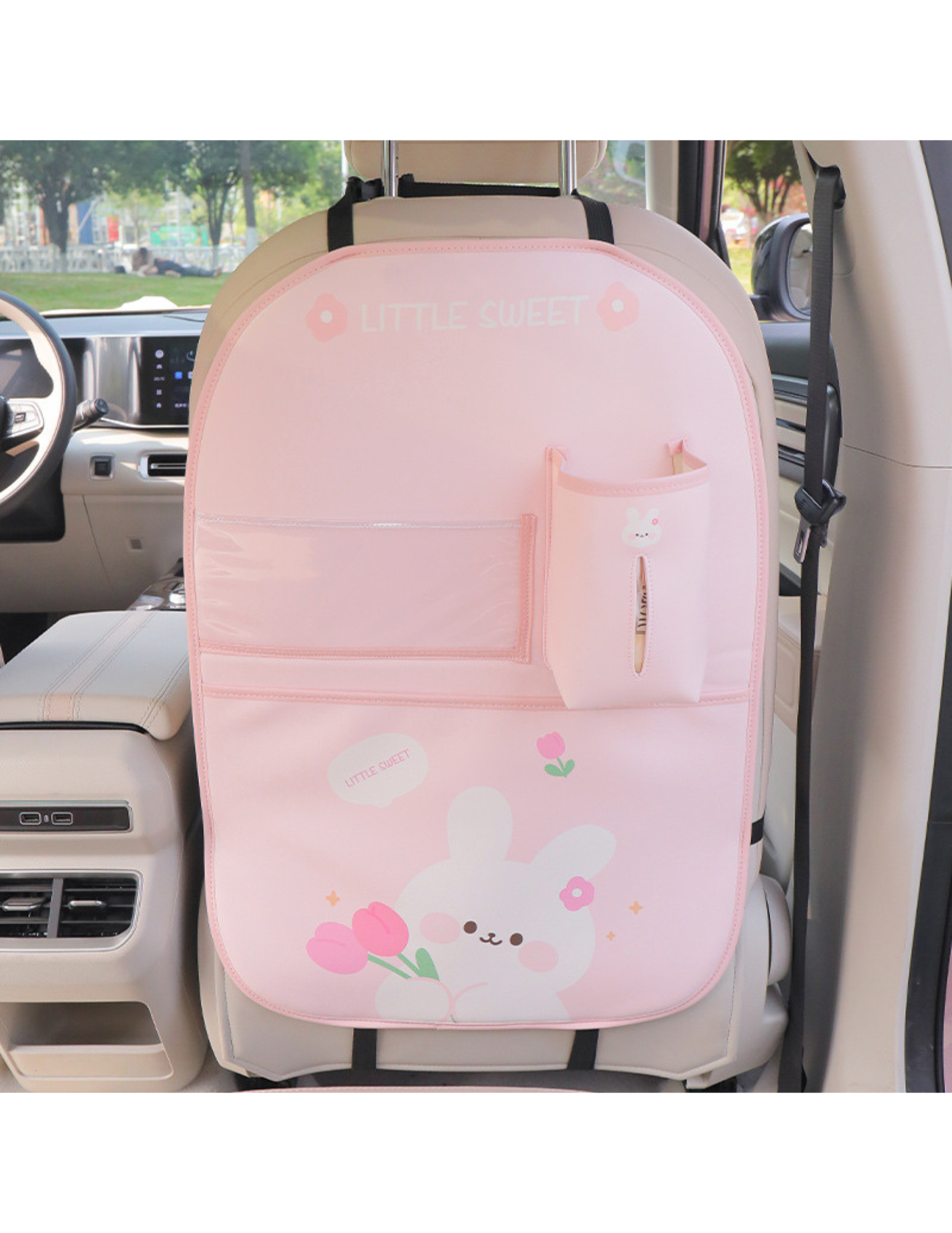 Car Back Seat Organizer - Unique Bunny