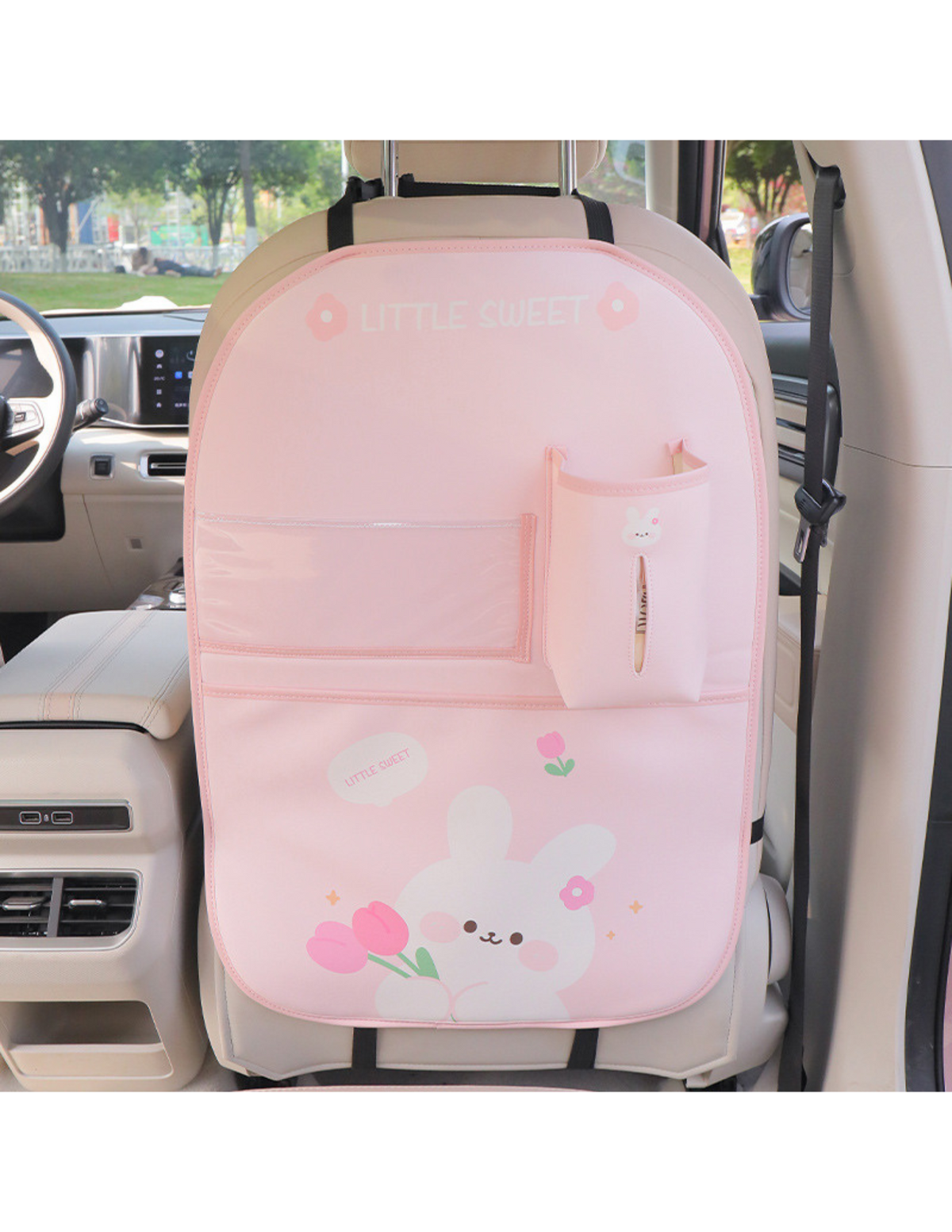 Car Back Seat Organizer - Unique Bunny