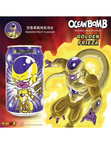 Ocean Bomb x Dragon Ball Super Sparkling Water