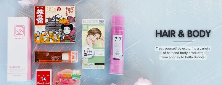 Japanese and Korean hair and body care - Unique Bunny