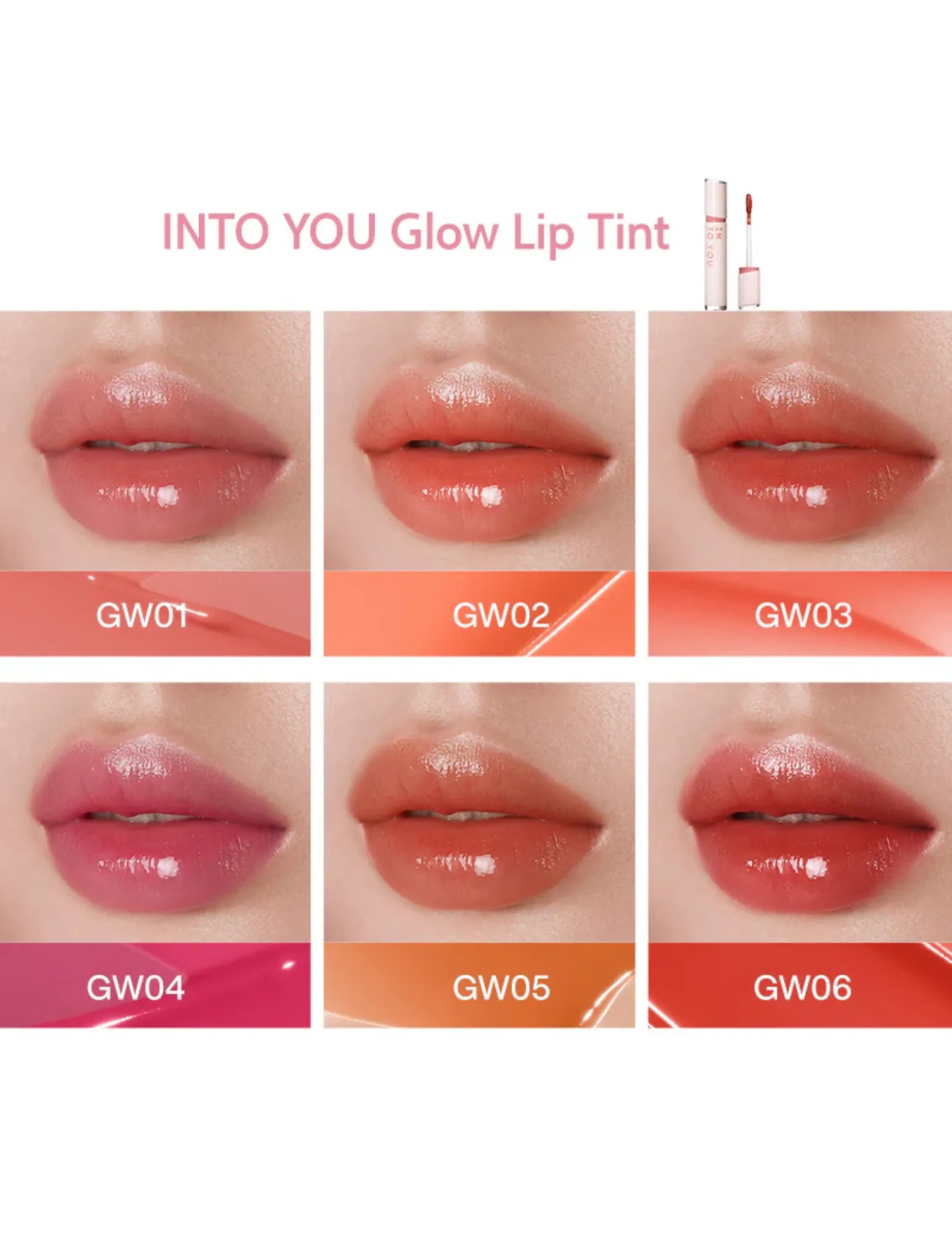 INTO YOU Glow Lip Tint - Unique Bunny