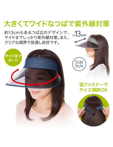 Sun Family Wrap-Around Cool UV Visor