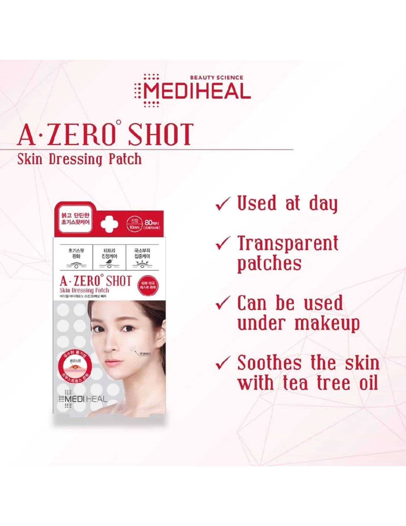 Mediheal A-Zero Shot Trouble Dressing Spot Patch