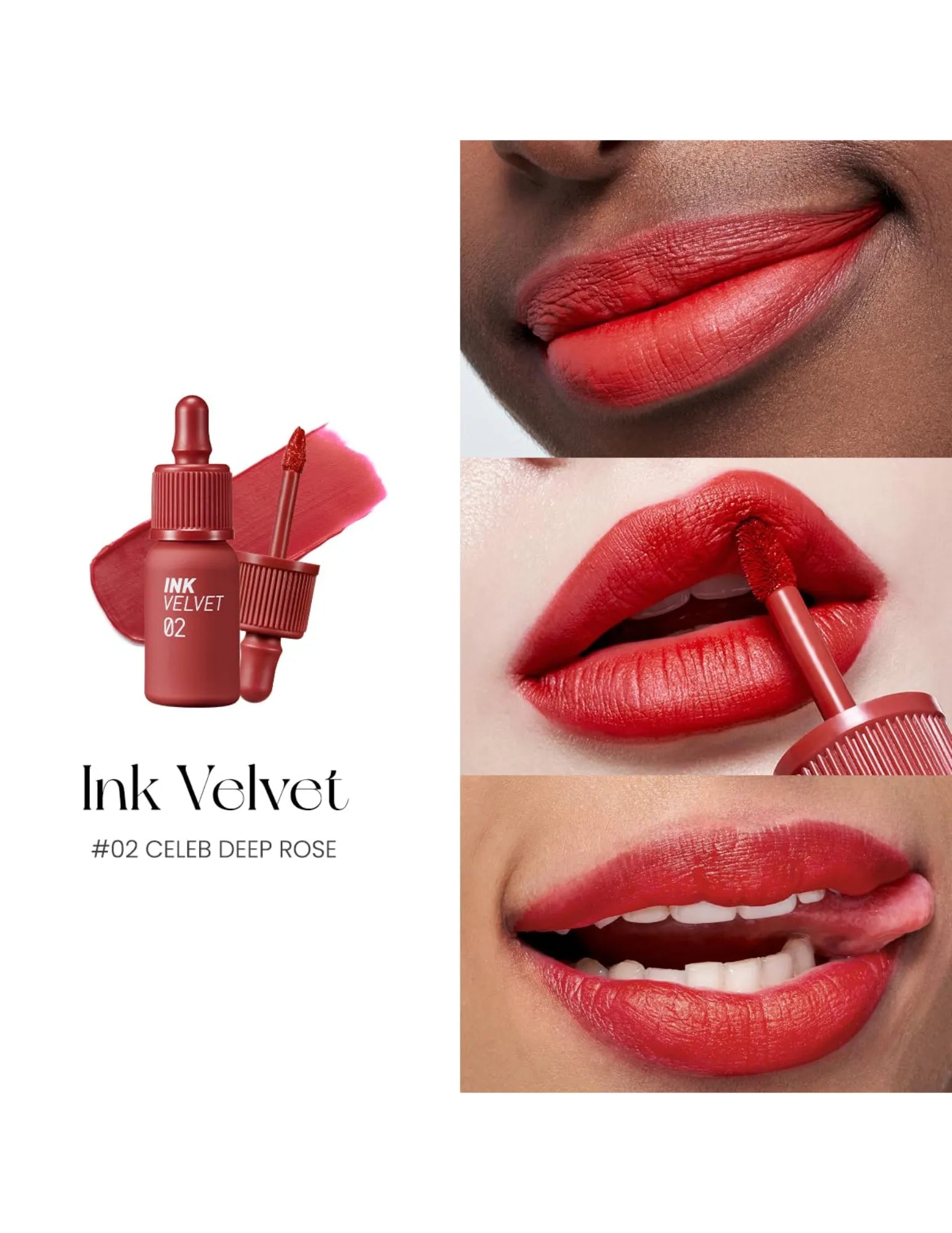 Peripera Ink Velvet Lip Tint | Red Collection - Unique Bunny