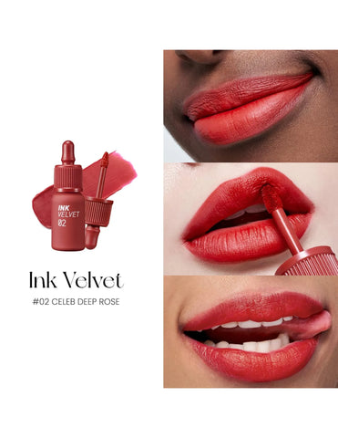 Peripera Ink Velvet Lip Tint | Red Collection - Unique Bunny