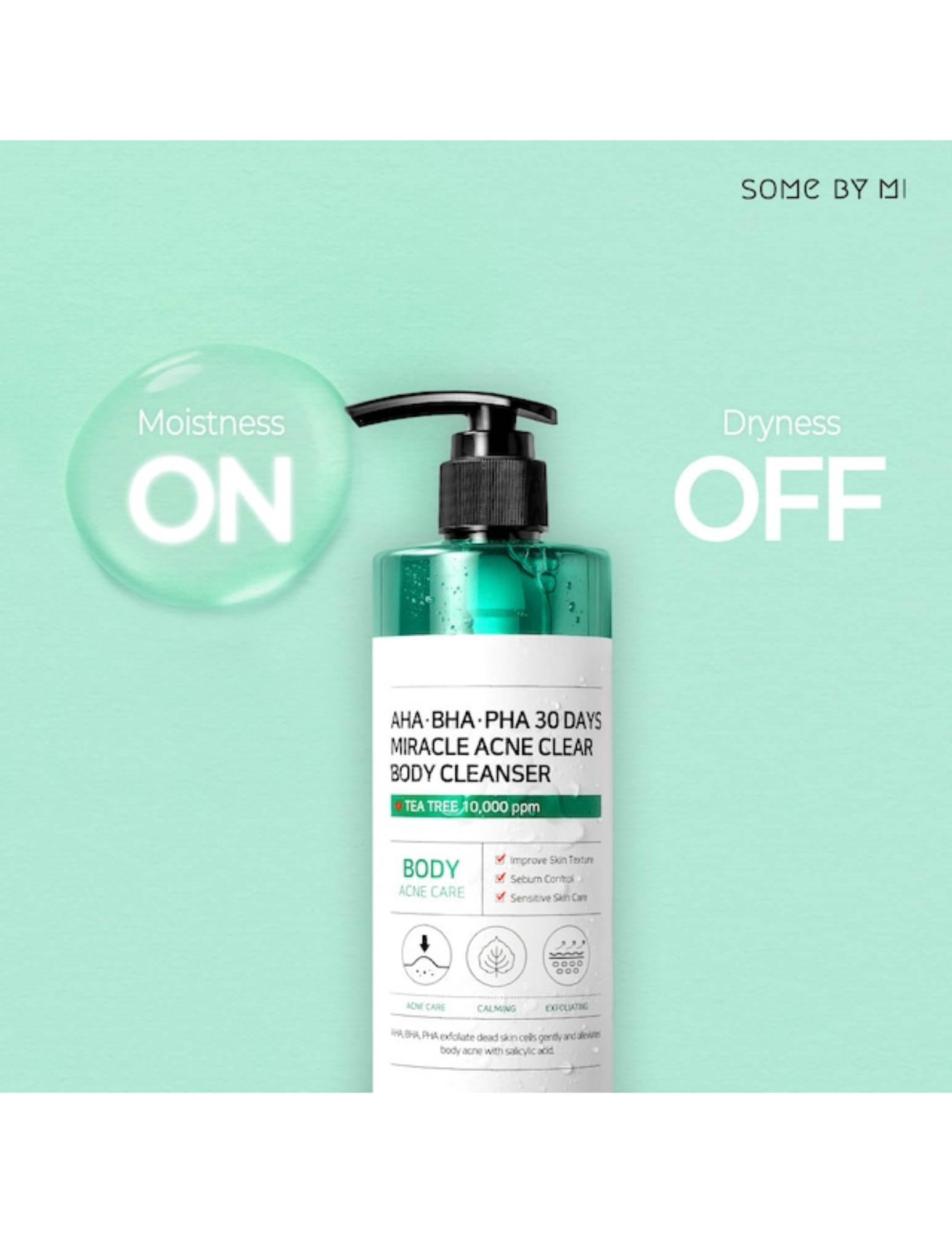 SOME BY MI AHA BHA PHA 30 Days Miracle Acne Clear Body Cleanser