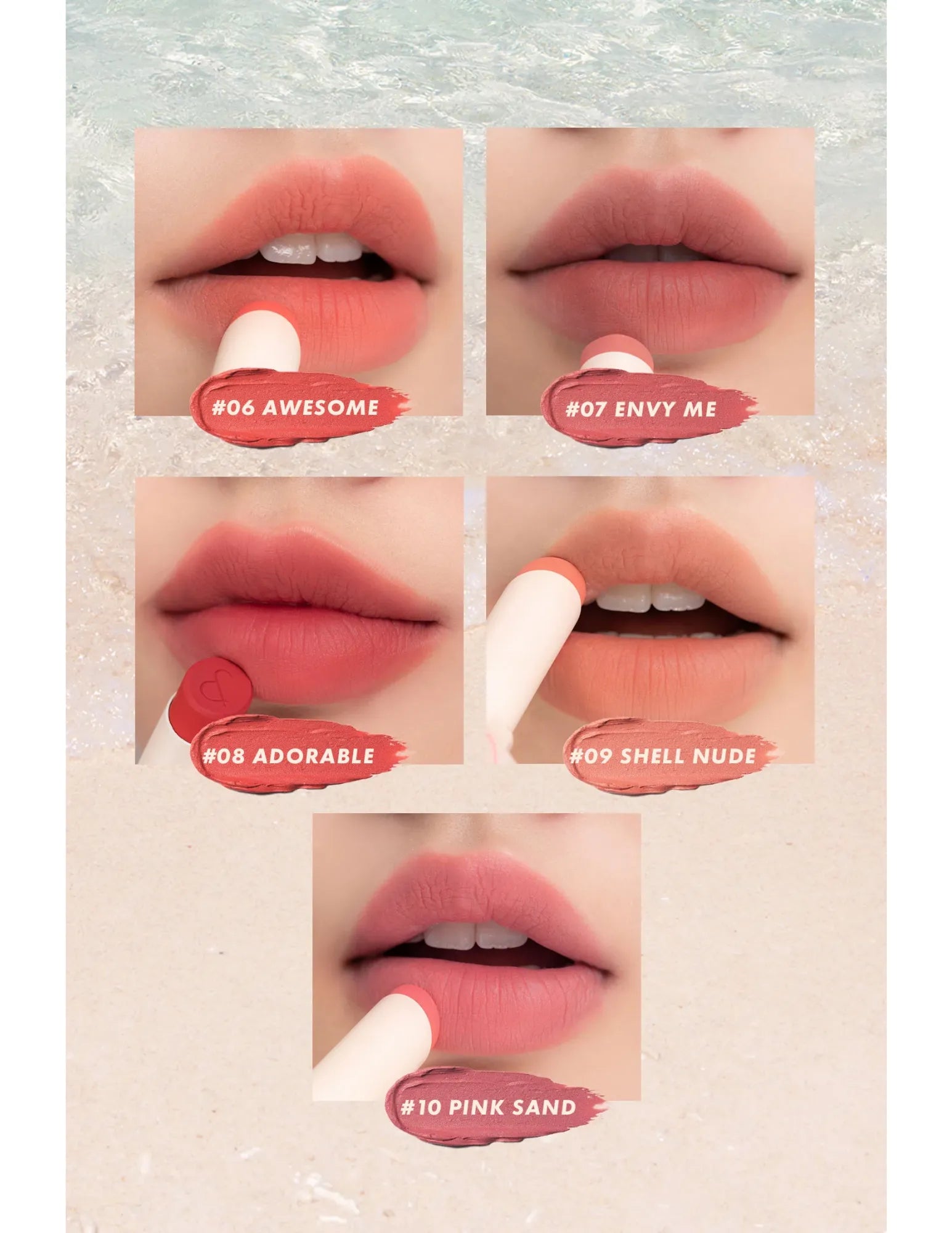 Romand Zero Matte Lipstick - Unique Bunny