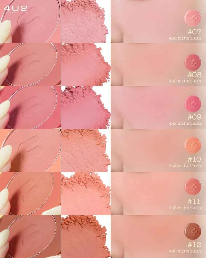4U2 Blush On Matte