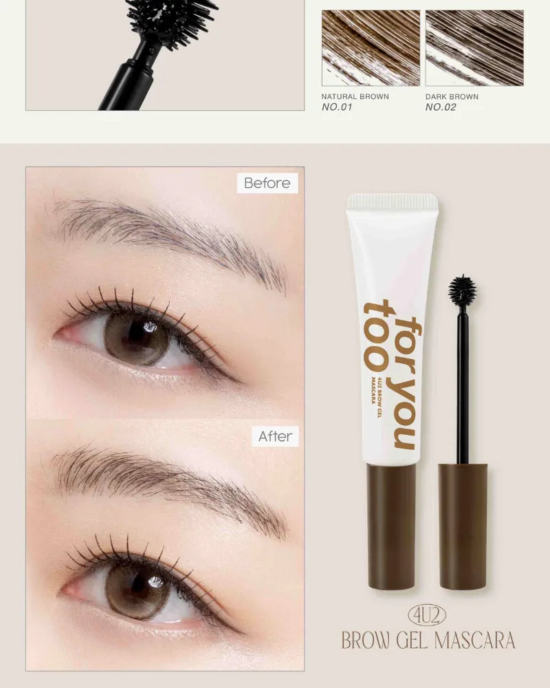 4U2 Brow Gel Mascara - Unique Bunny