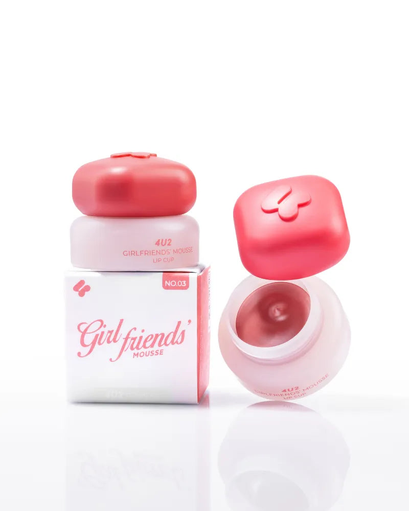 4U2 Girlfriends' Mousse Lip Cup - Unique Bunny