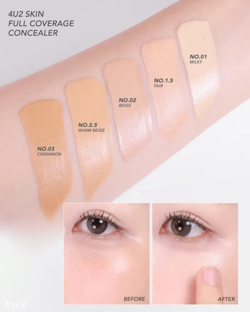 4U2 Skin Full Coverage Concealer - Unique Bunny