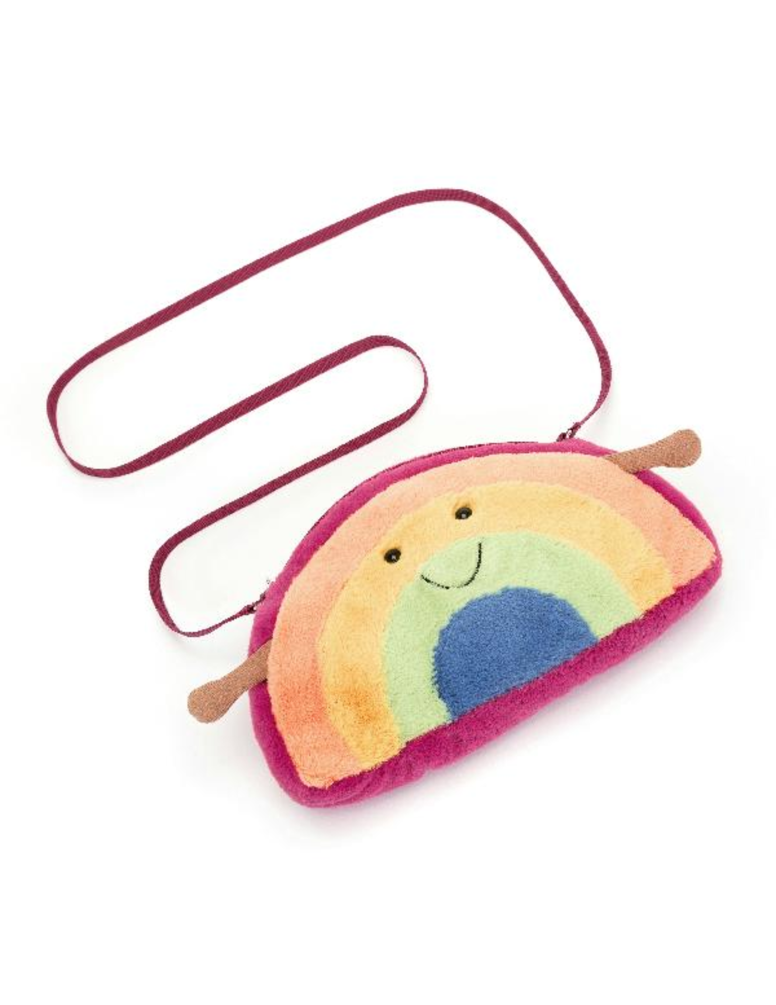 Jellycat Amuseable Rainbow Bag - Unique Bunny