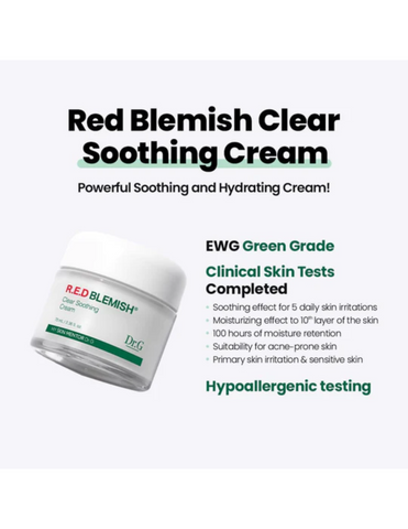 Dr G Red Clear Soothing Cream