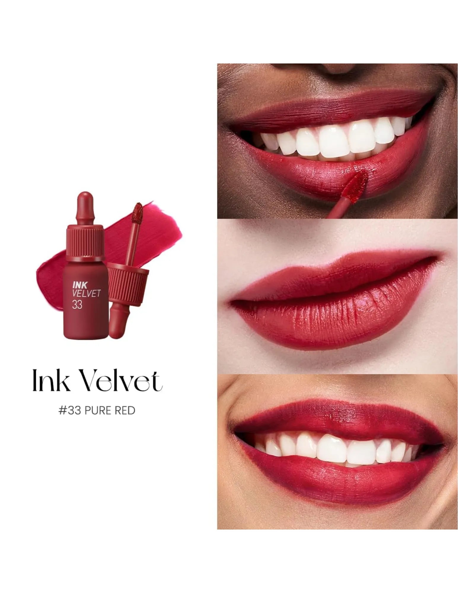 Peripera Ink Velvet Lip Tint | Red Collection - Unique Bunny