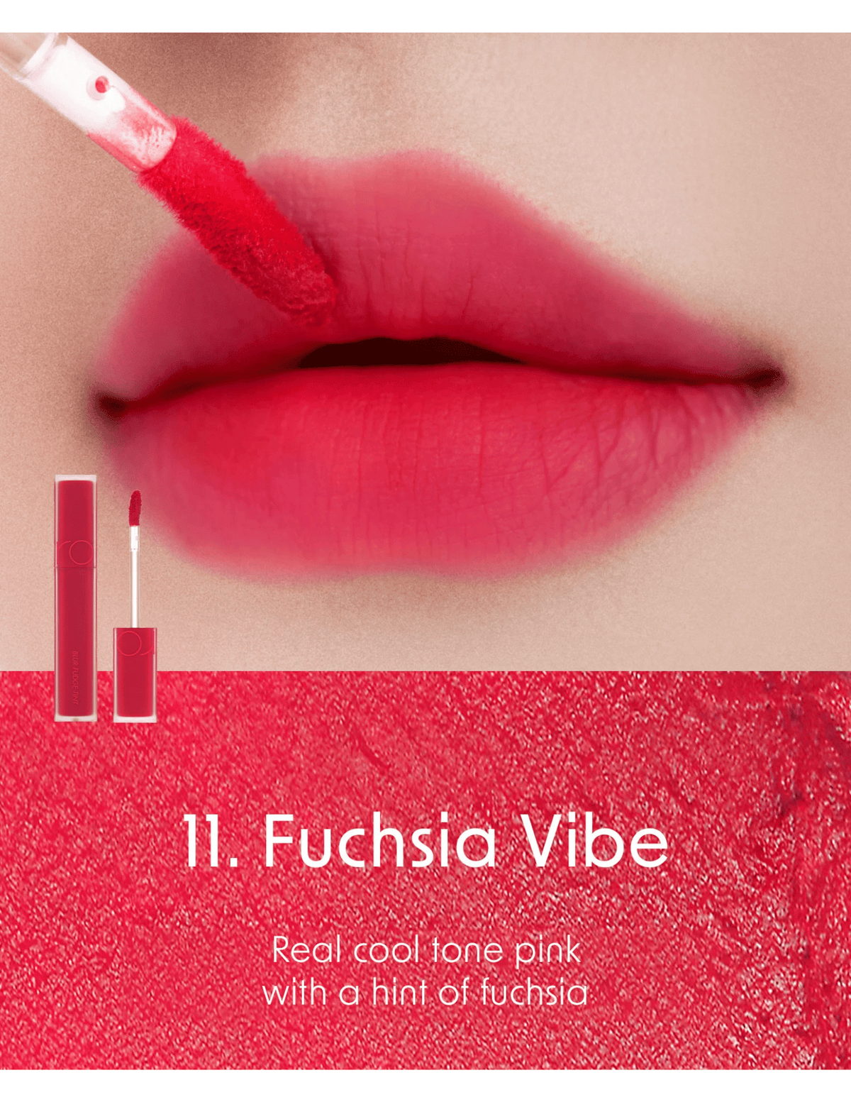Rom&nd Blur Fudge Tint | Energetic Bright Series - Unique Bunny