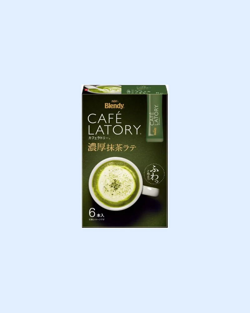 AGF Blendy Cafelatory Rich Matcha Latte - Unique Bunny