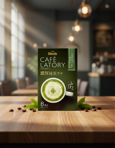 AGF Blendy Cafelatory Rich Matcha Latte - Unique Bunny