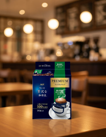 AGF Premium Drip Coffee 14PCS Kilimanjaro Blend  - Unique Bunny