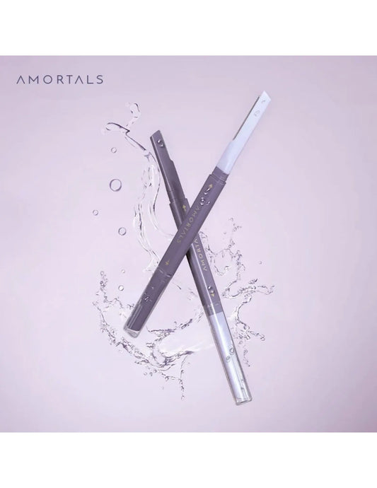 AMORTALS Double-Head Eyebrow Razor - Unique Bunny