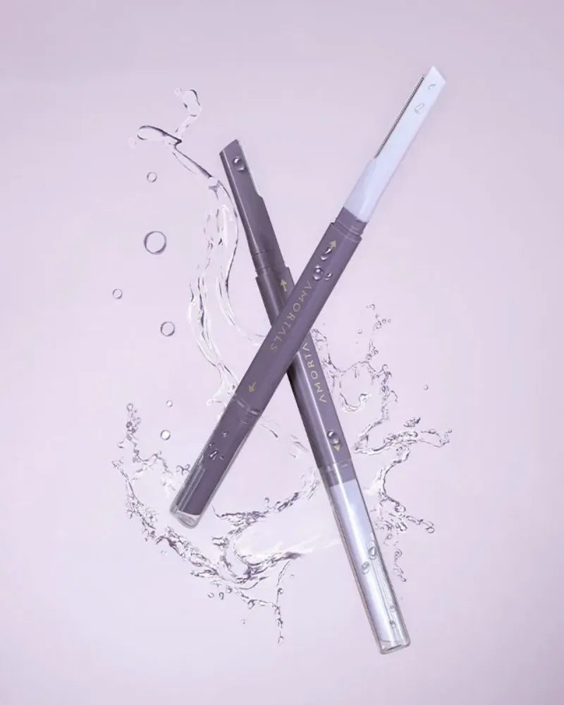 AMORTALS Double-Head Eyebrow Razor - Unique Bunny