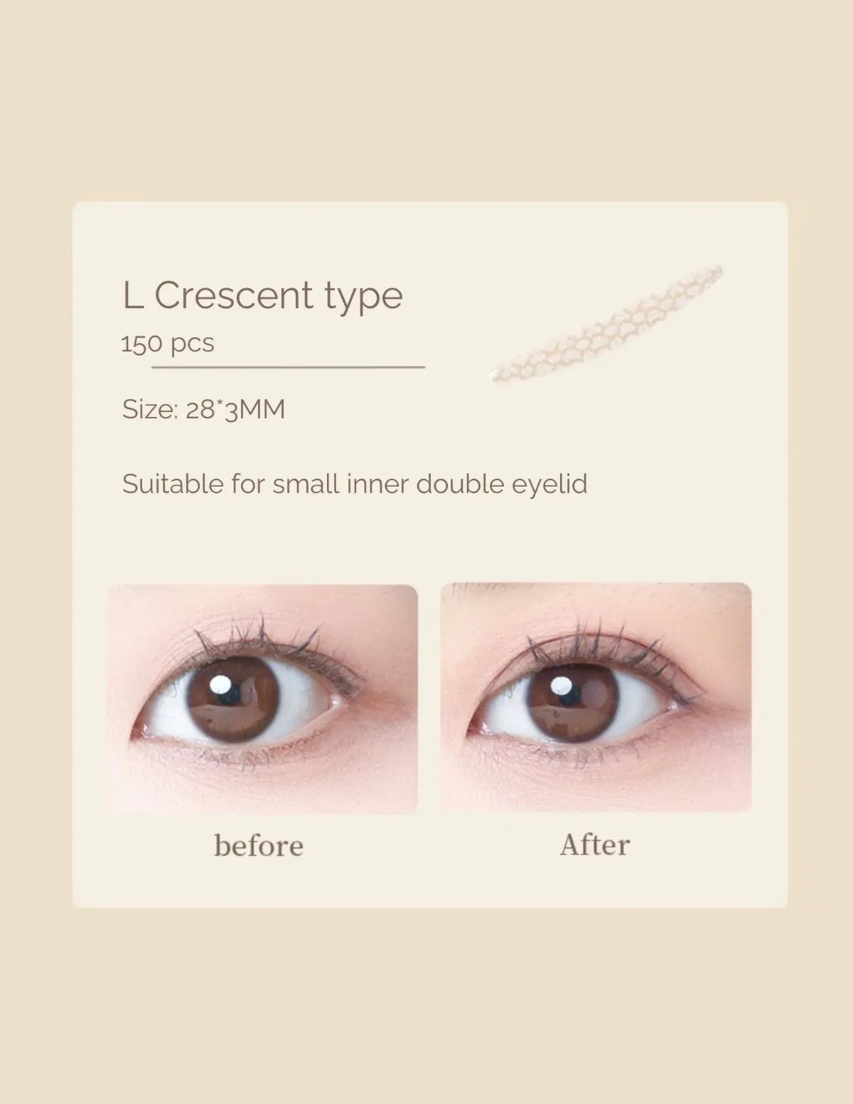 AMORTALS Precision Fit Double Eyelid Tape - Unique Bunny