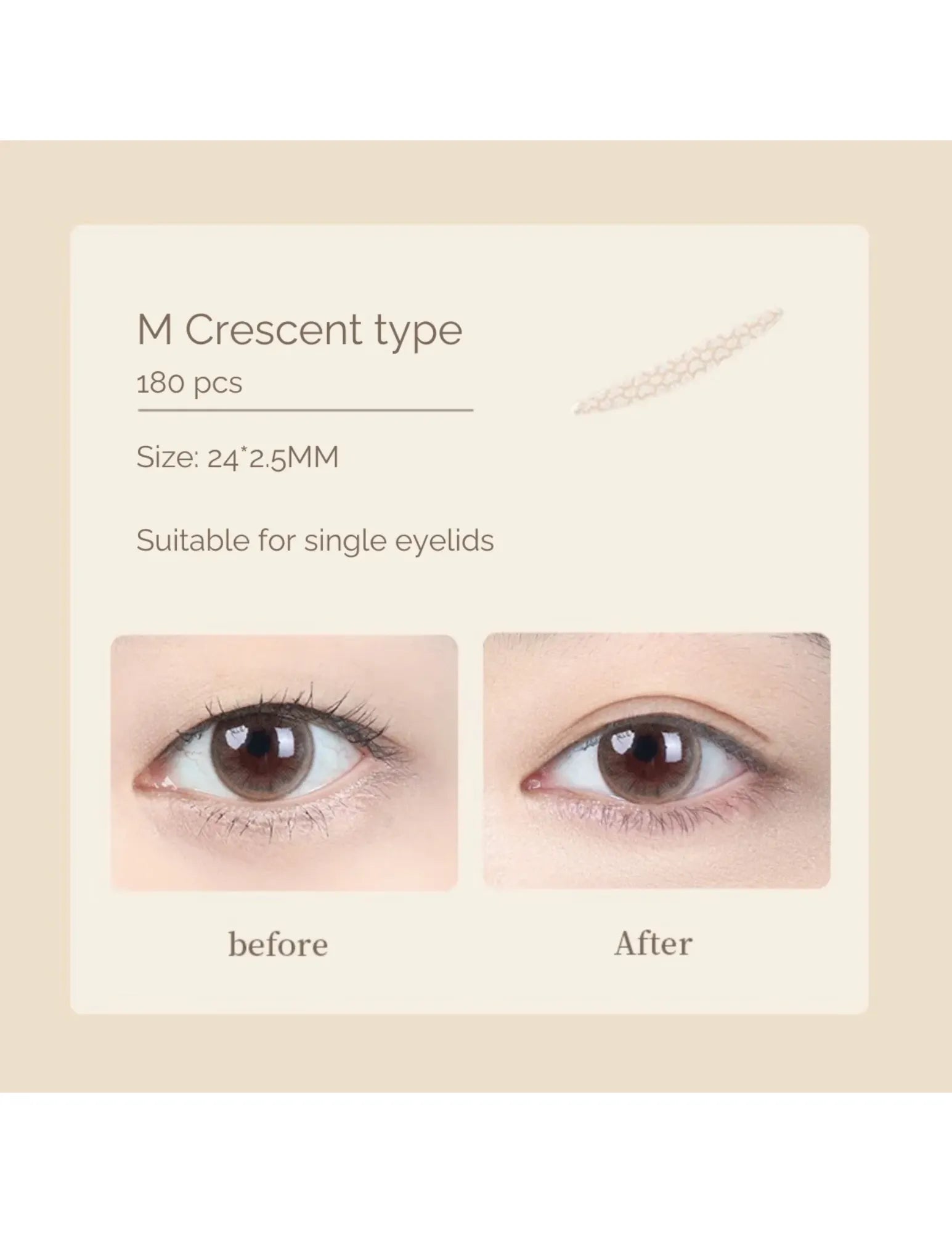 AMORTALS Precision Fit Double Eyelid Tape - Unique Bunny