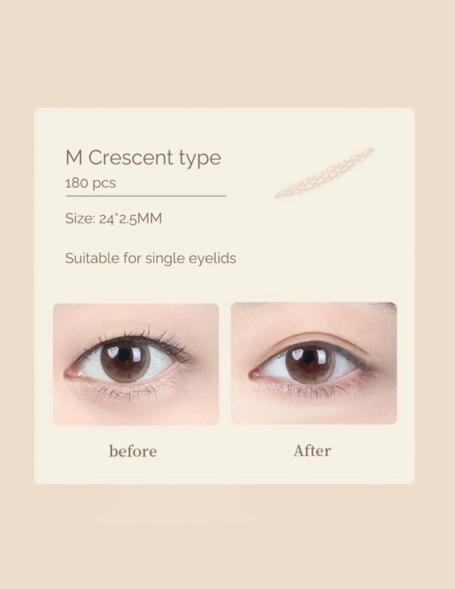 AMORTALS Precision Fit Double Eyelid Tape - Unique Bunny