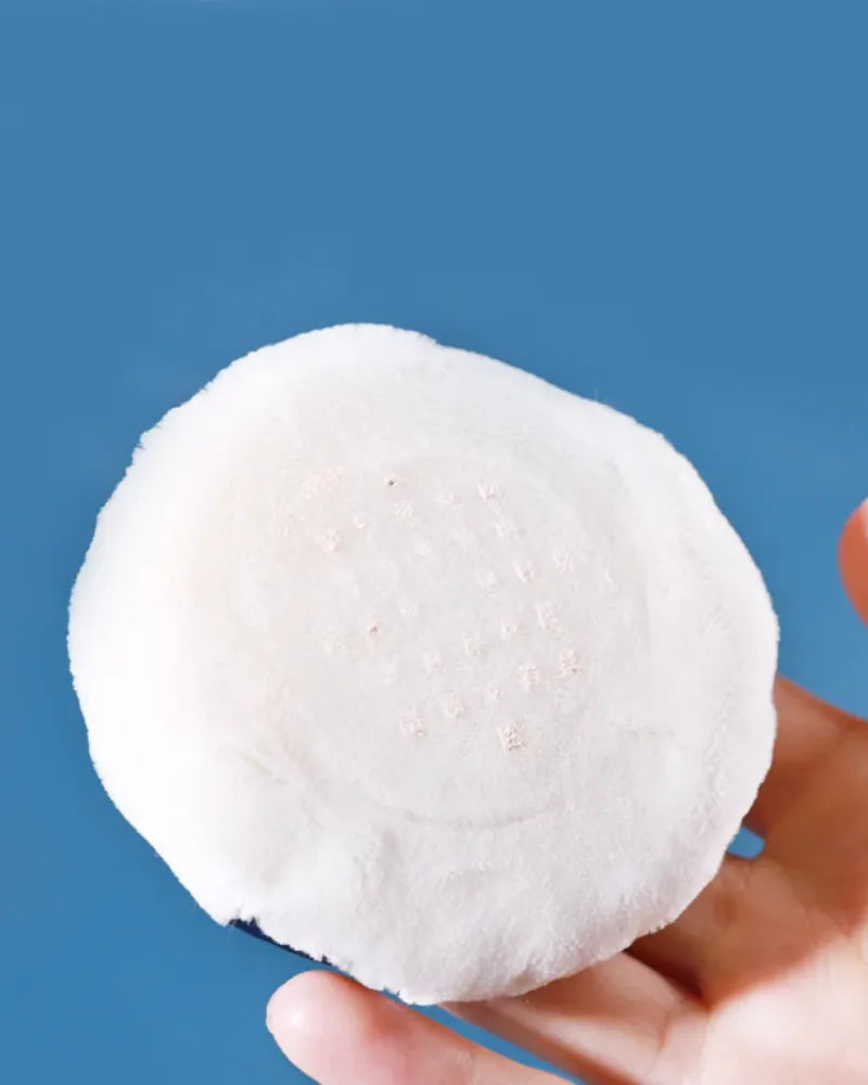 AMORTALS Silky Velvet Natural Finishing Powder Puff - Unique Bunny