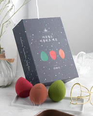 AMORTALS Starry Sky Beauty Blender Set 3-in-1 - Unique Bunny