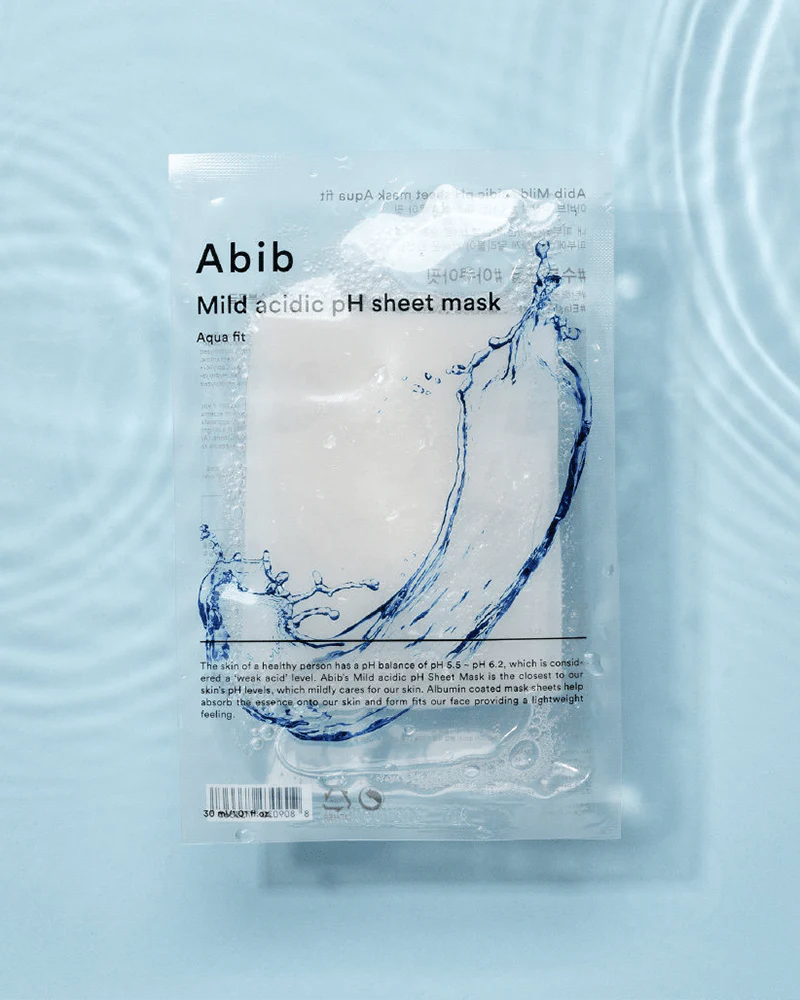 Abib Mild Acidic pH Sheet Mask Aqua Fit - Unique Bunny