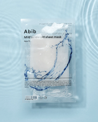Abib Mild Acidic pH Sheet Mask Aqua Fit - Unique Bunny