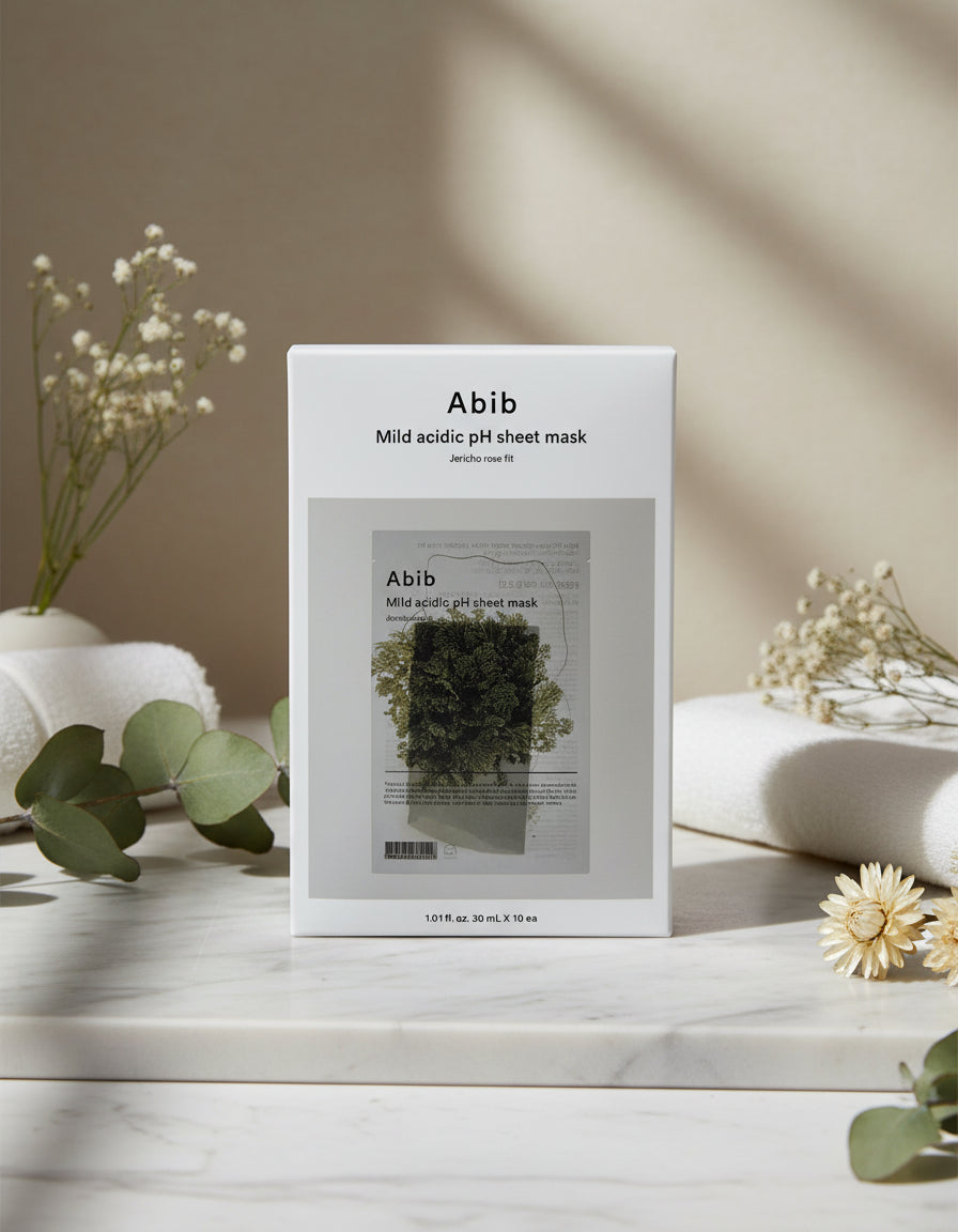 
Abib Mild Acidic pH Sheet Mask Jericho Rose Fit - Unique Bunny