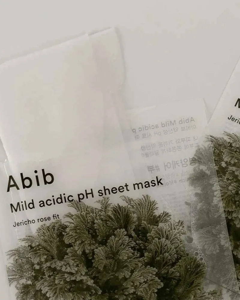 Abib Mild Acidic pH Sheet Mask Jericho Rose Fit - Unique Bunny