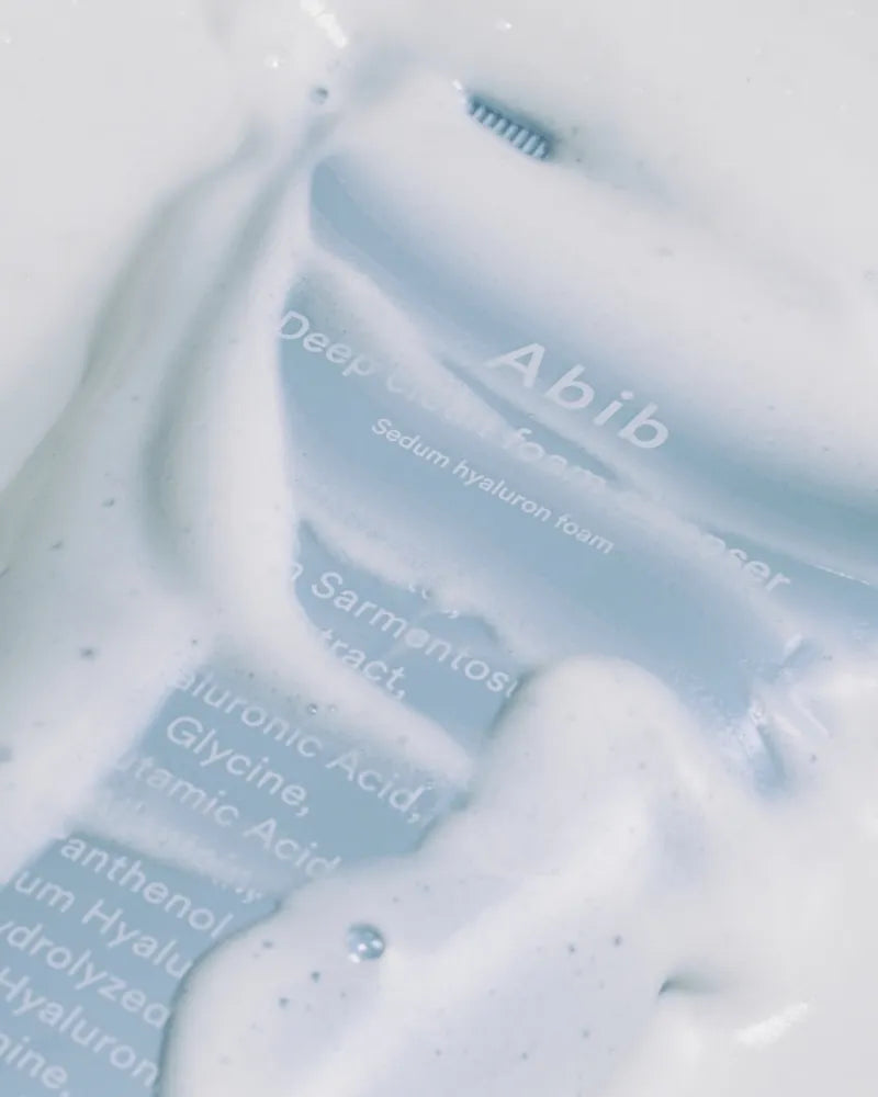 Abib Sedum Hyaluron Deep Clean Foam Cleanser - Unique Bunny