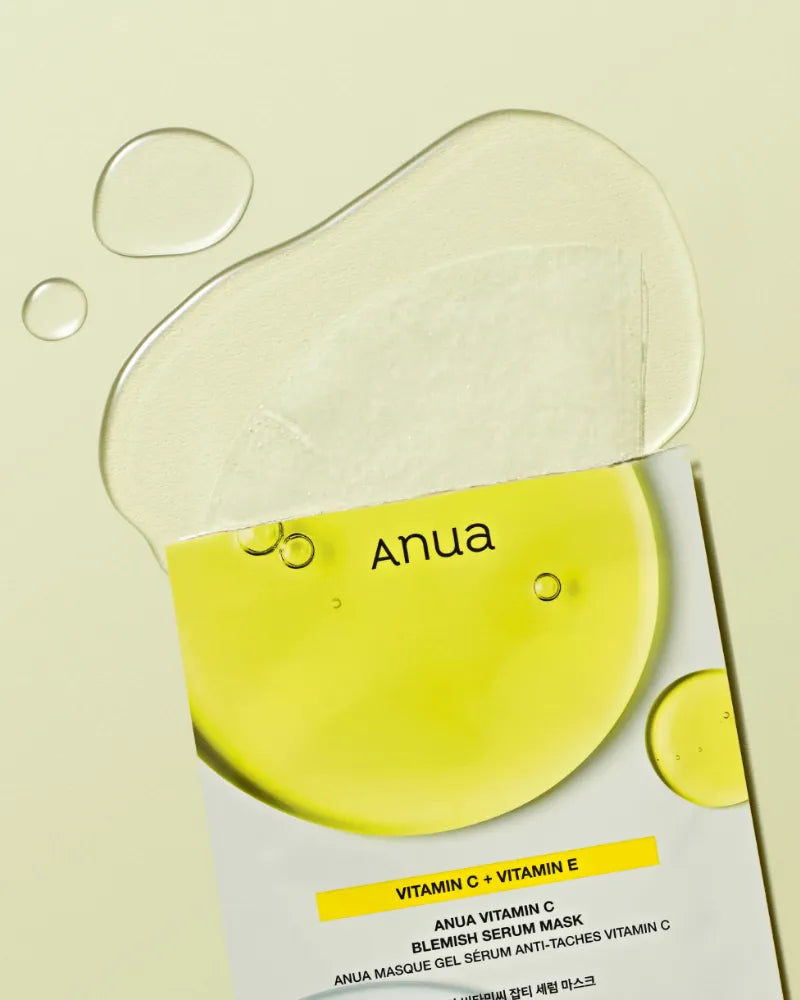 Anua Green Lemon Vita C Blemish Serum Mask - Unique Bunny