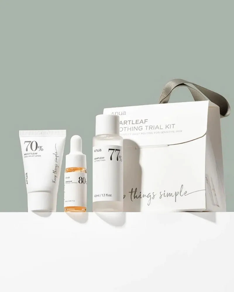 Anua Heartleaf Soothing Trial Kit - Unique Bunny