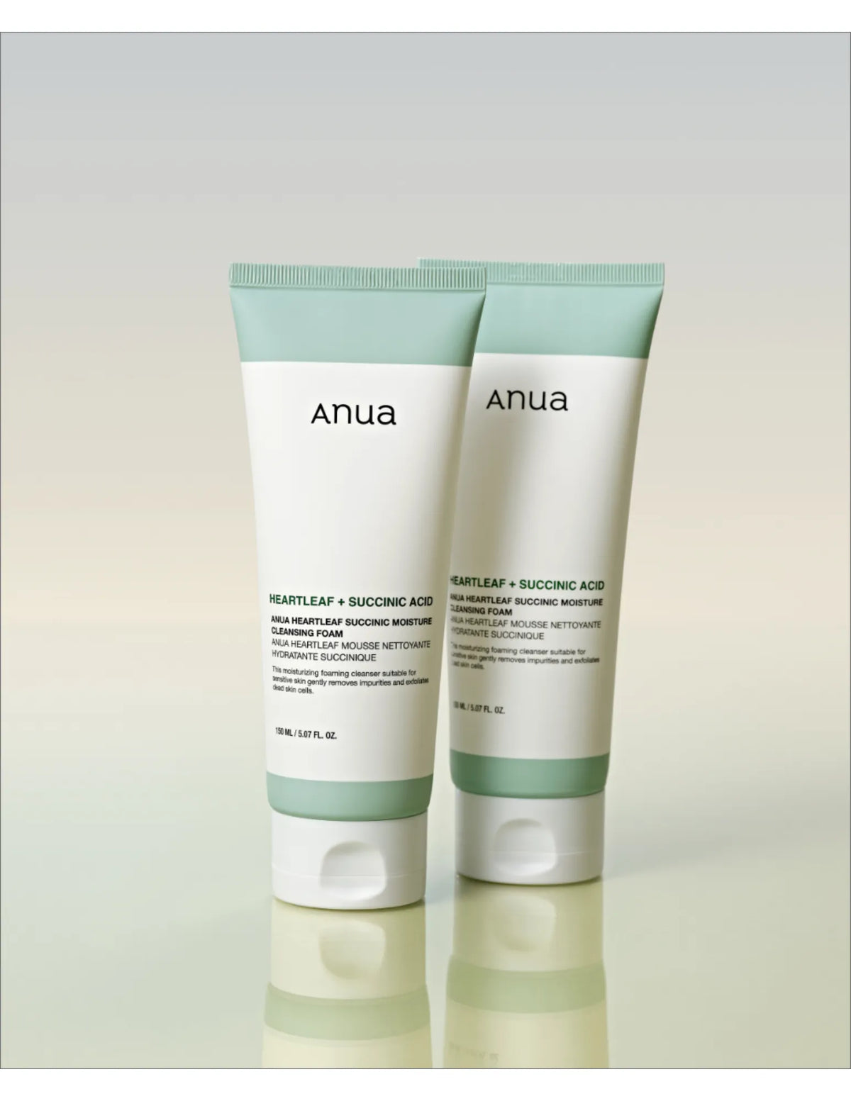 Anua Heartleaf Succinic Moisture Cleansing Foam - Unique Bunny