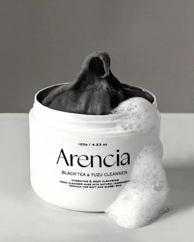 Arencia Black Tea & Yuzu Rice Mochi Cleanser - Unique Bunny