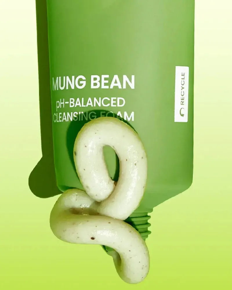 Beplain Mung Bean pH-Balanced Cleansing Foam Set - Unique Bunny