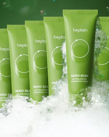 Beplain Mung Bean pH-Balanced Cleansing Foam - Unique Bunny