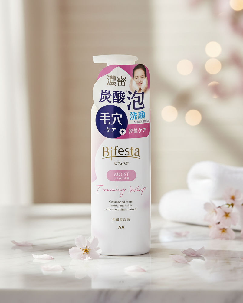 Bifesta Foaming Whip Moist - Unique Bunny