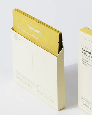 Biodance Radiant Vita Niacinamide Real Deep Mask - Unique Bunny
