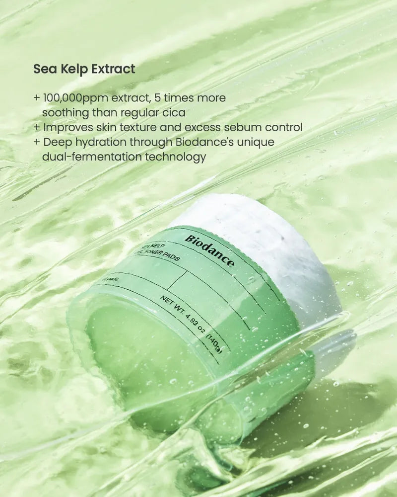 Biodance Sea Kelp Gel Toner Pads - Unique Bunny