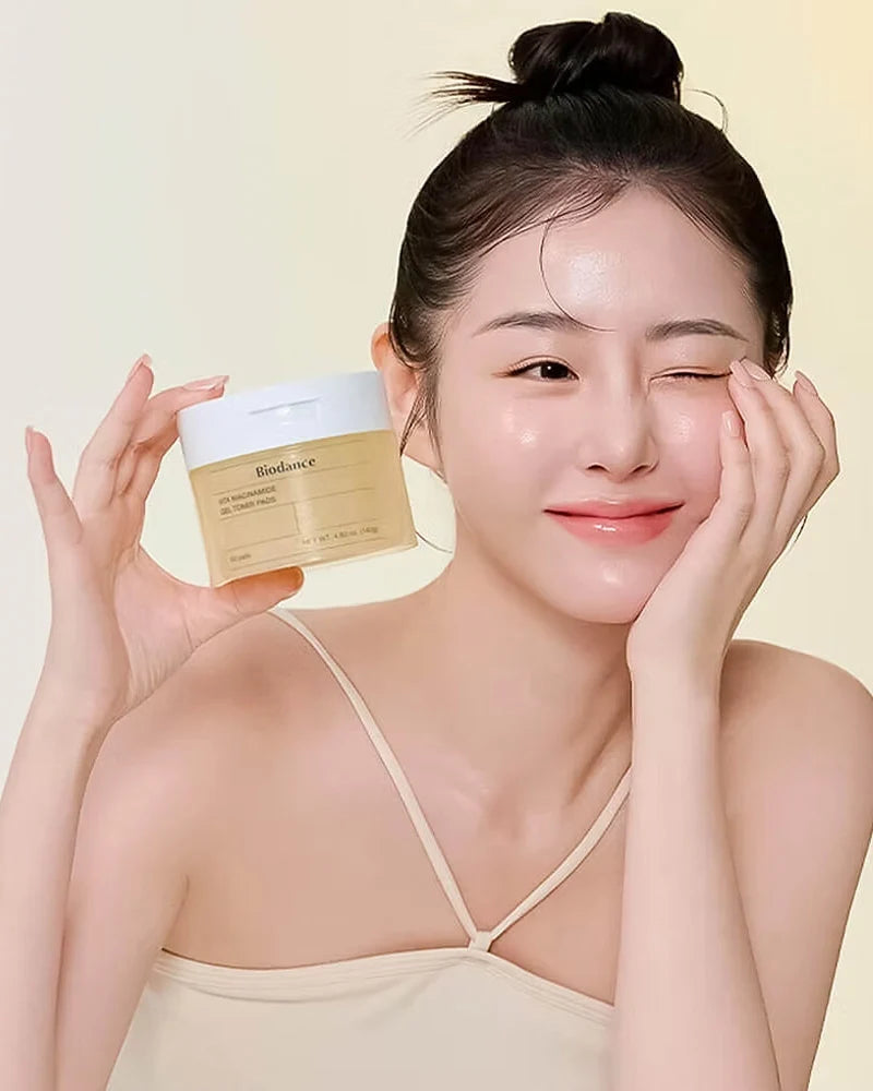 Biodance Vita Niacinamide Gel Toner Pads - Unique Bunny