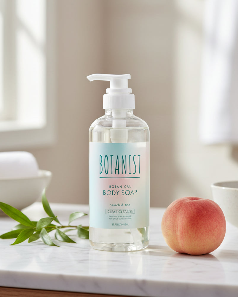 Botanist Botanical Clear Cleanse Body Soap Peach & Tea- Unique Bunny