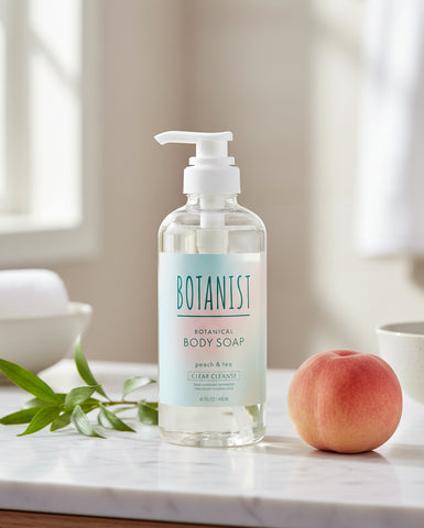 Botanist Botanical Clear Cleanse Body Soap Peach & Tea- Unique Bunny